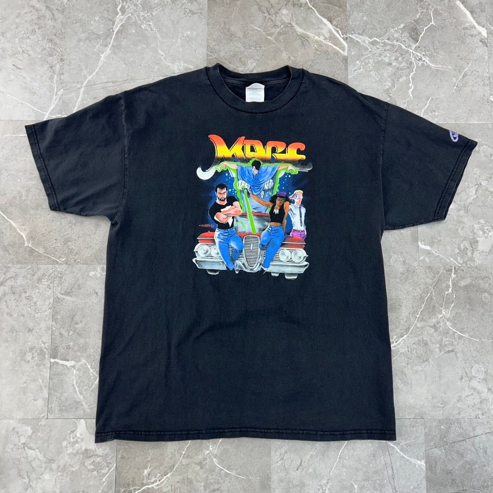 Vintage Mage Comic Book Graphic Tee Mens Xl Matt Wagner Grafitti Shirt T-Shirt